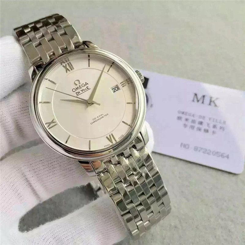 【实拍图鉴赏】MK Factory 1:1 High quality  Replica Watches 之OMEGA碟飞系列424.13.40.20.02.001商务正装男表 / M218