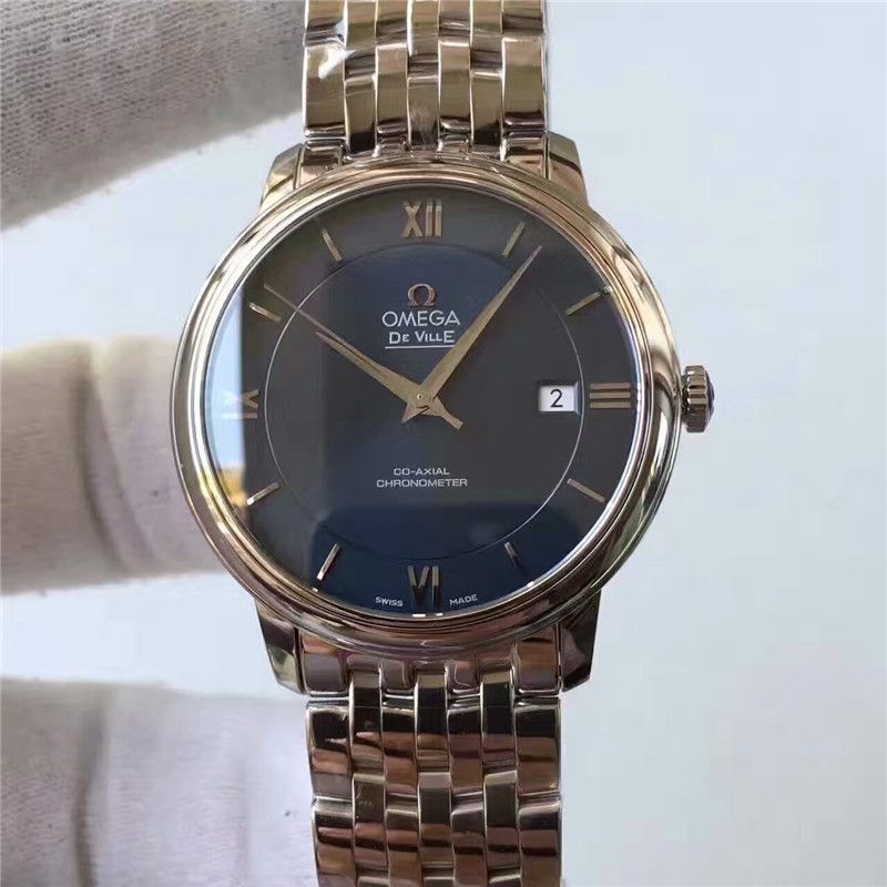 【实拍图鉴赏】MK Factory 1:1 High quality  Replica Watches 之OMEGA碟飞系列424.13.40.20.02.001商务正装男表 / M218