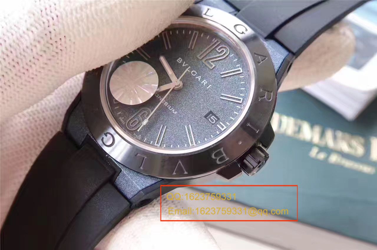 【GF Factory 1比1 High quality  Replica Watches 】 BVLGARI DIAGONO系列102364 DG41C3SMCVD wrist watches  / BGB0012
