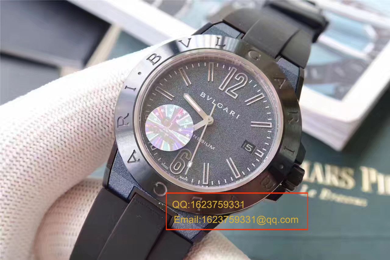 【GF Factory 1比1 High quality  Replica Watches 】 BVLGARI DIAGONO系列102364 DG41C3SMCVD wrist watches  / BGB0012