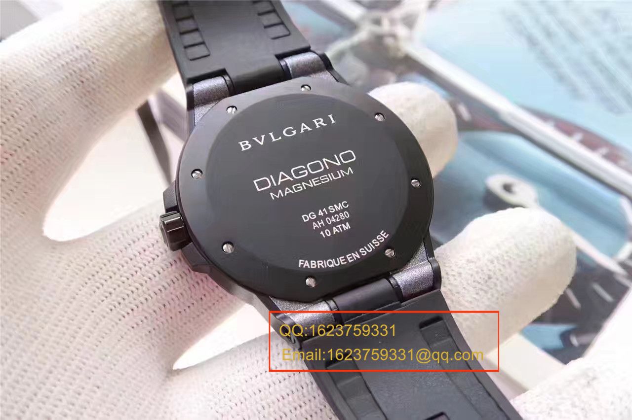 【GF Factory  Perfect  High quality  Copy  Watches 】 BVLGARI DIAGONO系列102307 DG41C14SMCVD wrist watches  / BGB0013