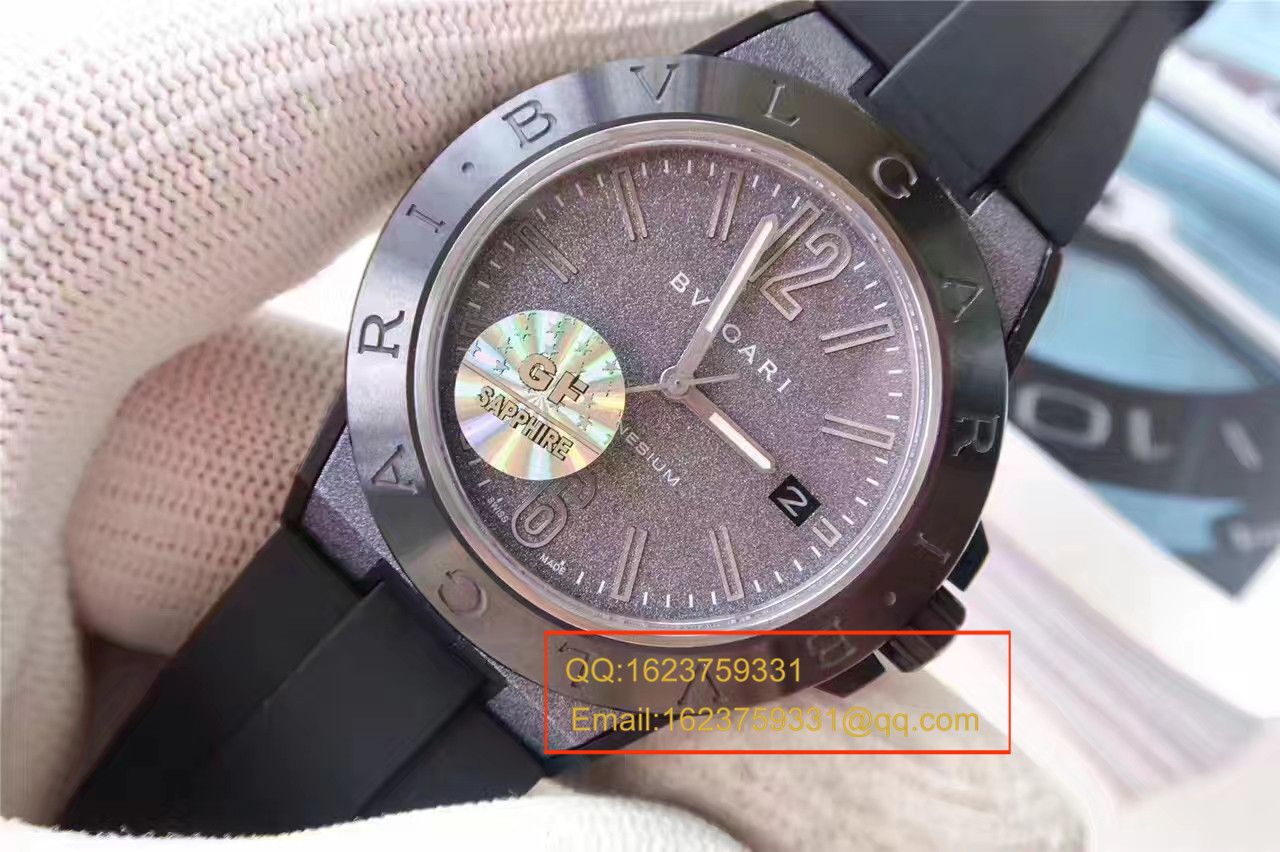 【GF Factory  Perfect  High quality  Copy  Watches 】 BVLGARI DIAGONO系列102307 DG41C14SMCVD wrist watches  / BGB0013