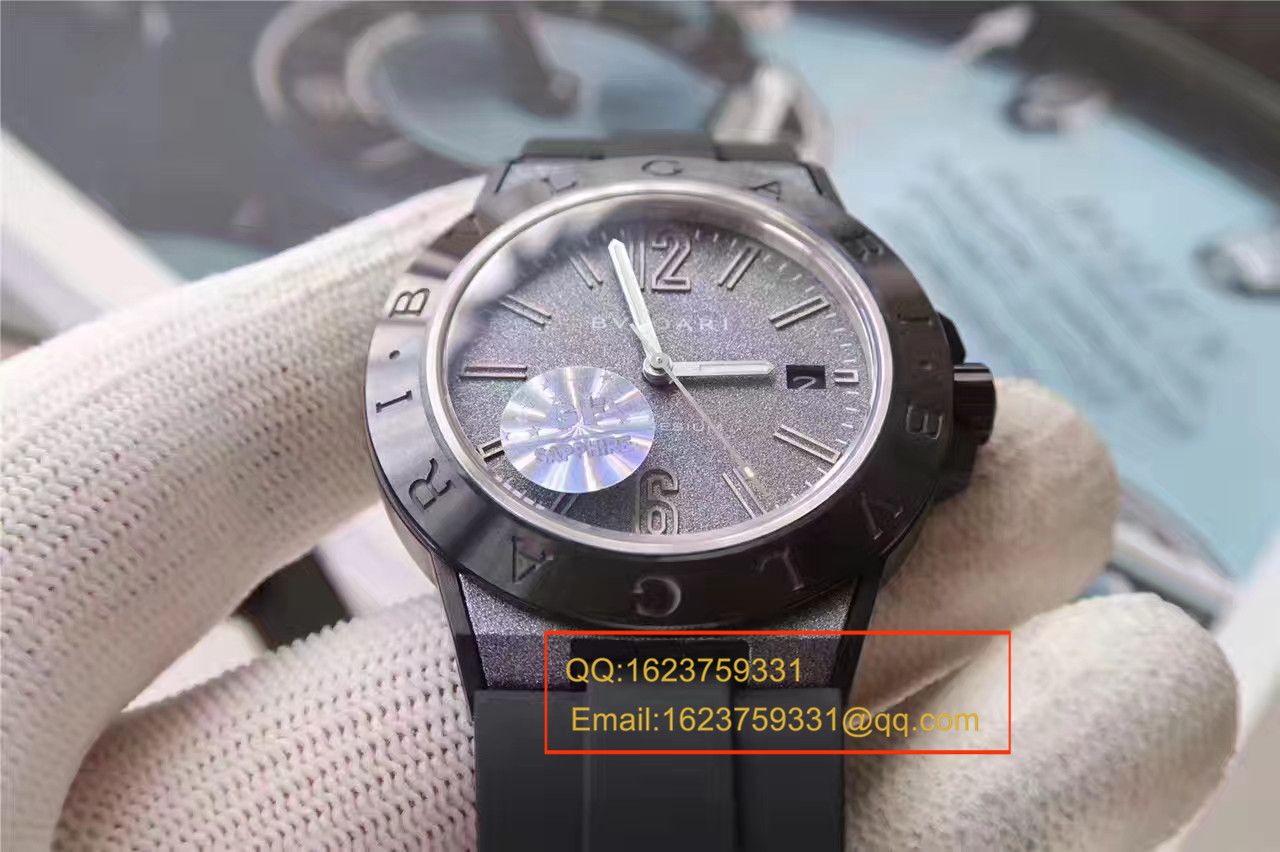 【GF Factory  Perfect  High quality  Copy  Watches 】 BVLGARI DIAGONO系列102307 DG41C14SMCVD wrist watches  / BGB0013