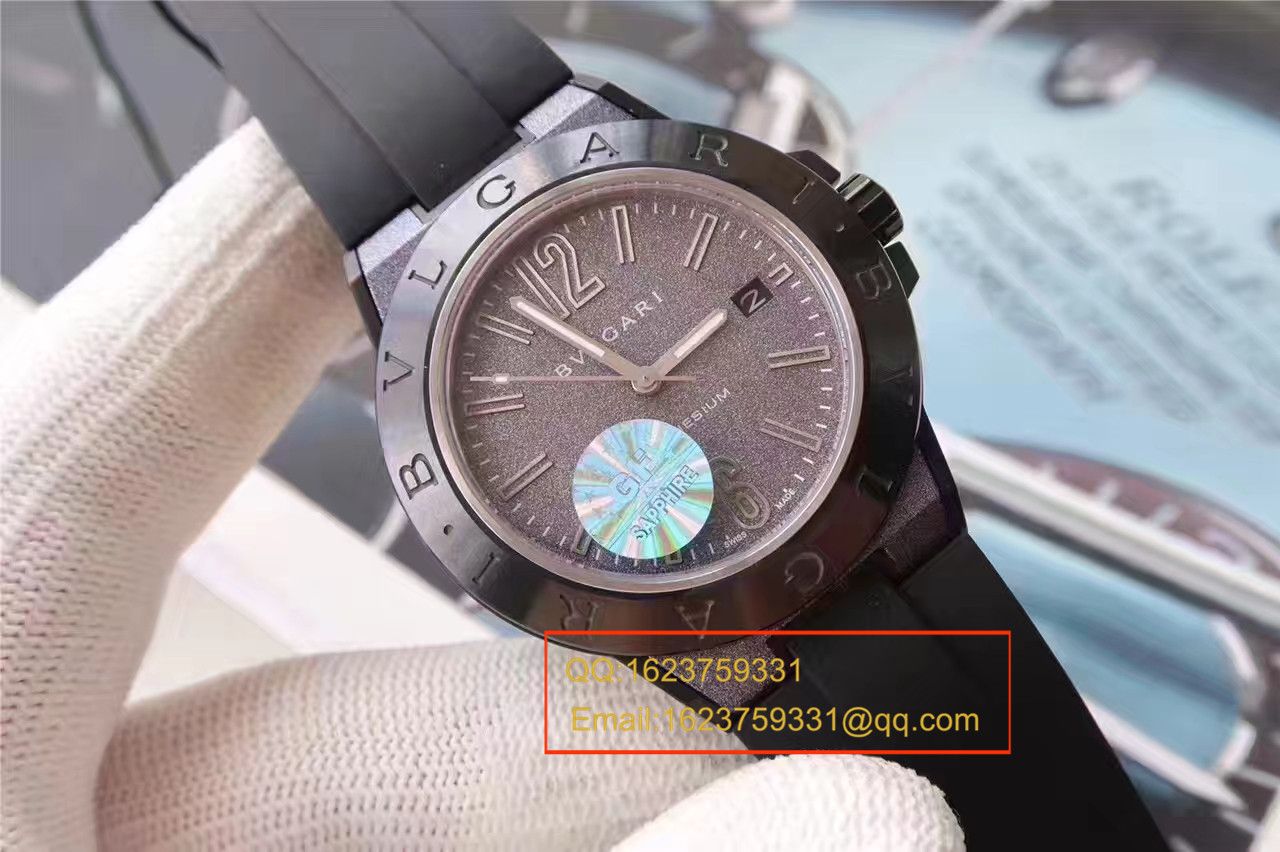 【GF Factory  Perfect  High quality  Copy  Watches 】 BVLGARI DIAGONO系列102307 DG41C14SMCVD wrist watches  / BGB0013