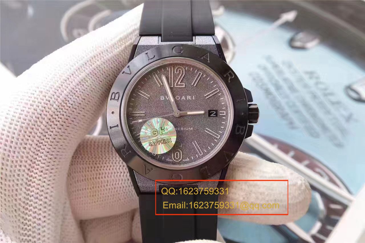 【GF Factory  Perfect  High quality  Copy  Watches 】 BVLGARI DIAGONO系列102307 DG41C14SMCVD wrist watches  / BGB0013