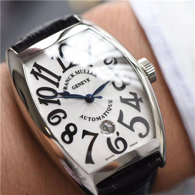 【 Video analysis GF Perfect  High quality  Replica Watches 】Franck Muller法兰克.穆勒CASABLANCA系列8880 C DT 白盘 wrist watches 