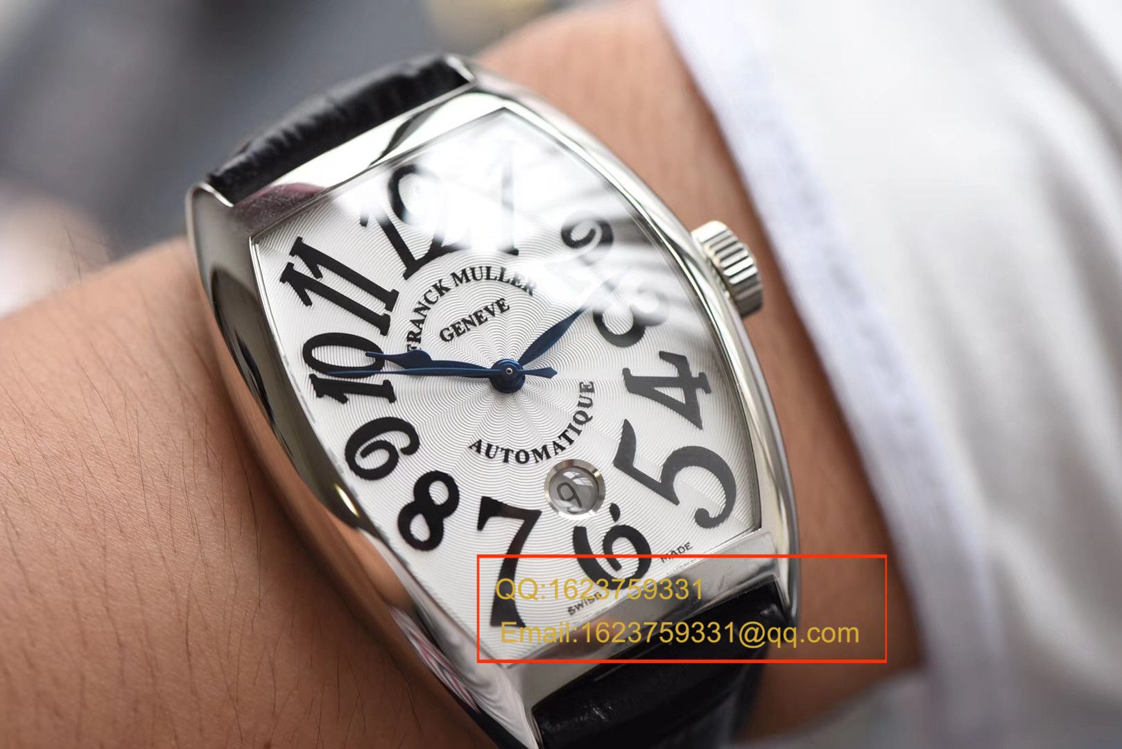 【 Video analysis GF Perfect  High quality  Replica Watches 】Franck Muller法兰克.穆勒CASABLANCA系列8880 C DT 白盘 wrist watches  / FLBA021