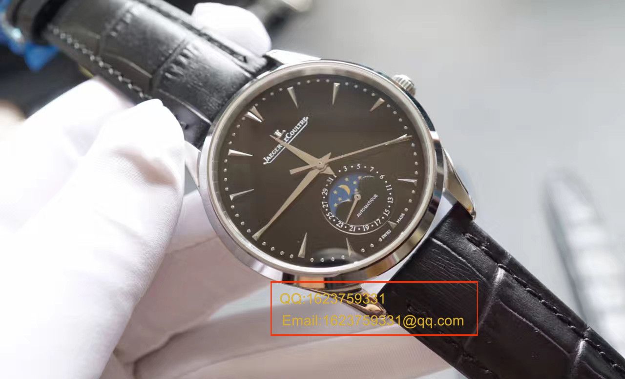 【VF Factory  Perfect  High quality  Replica Watches 】 Jaeger-LeCoultre 超薄月相大师系列 wrist watches 系列1368470  wrist watches  / JJ034
