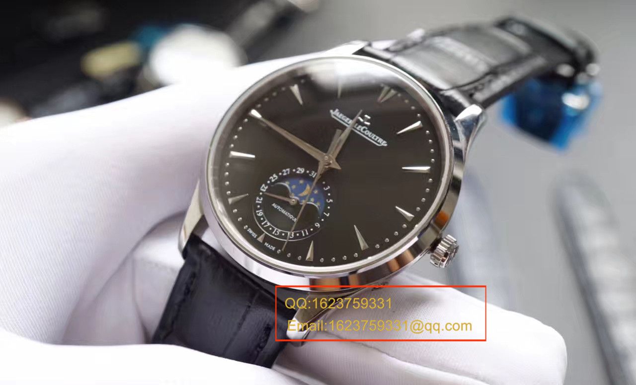 【VF Factory  Perfect  High quality  Replica Watches 】 Jaeger-LeCoultre 超薄月相大师系列 wrist watches 系列1368470  wrist watches  / JJ034