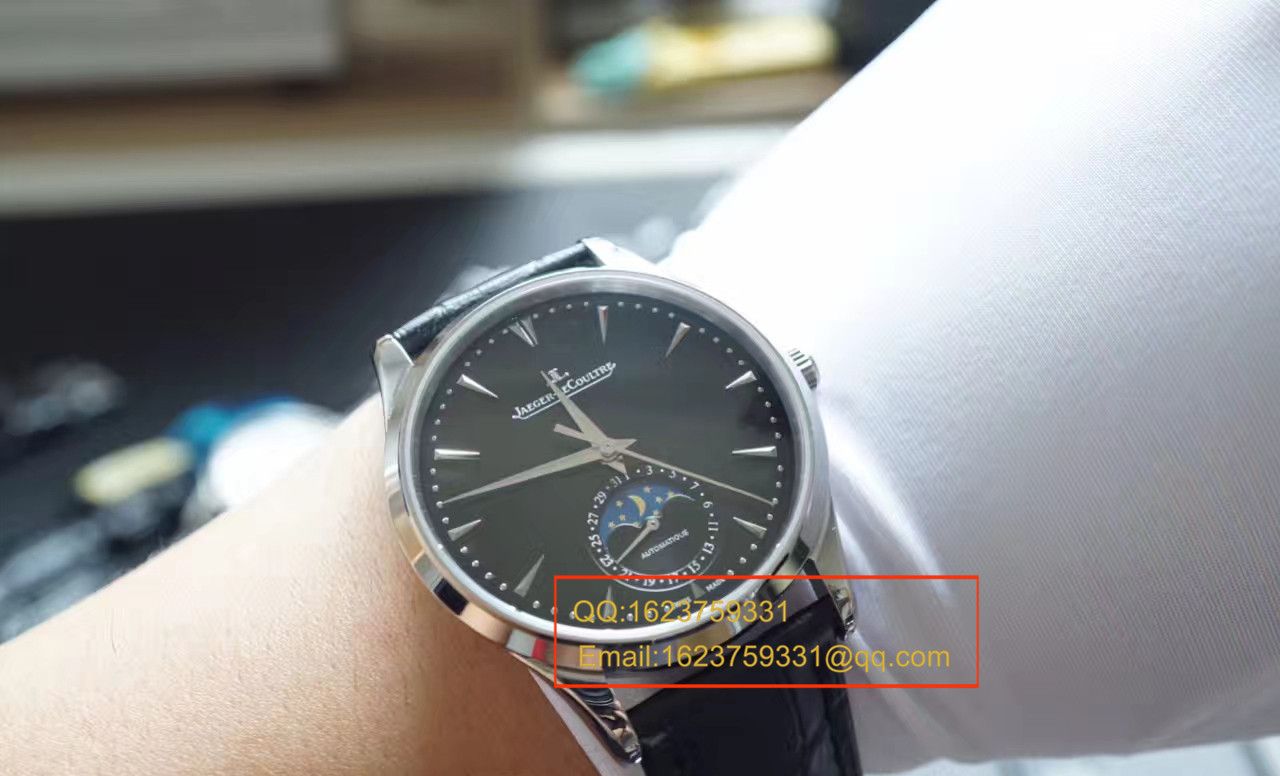 【VF Factory  Perfect  High quality  Replica Watches 】 Jaeger-LeCoultre 超薄月相大师系列 wrist watches 系列1368470  wrist watches  / JJ034