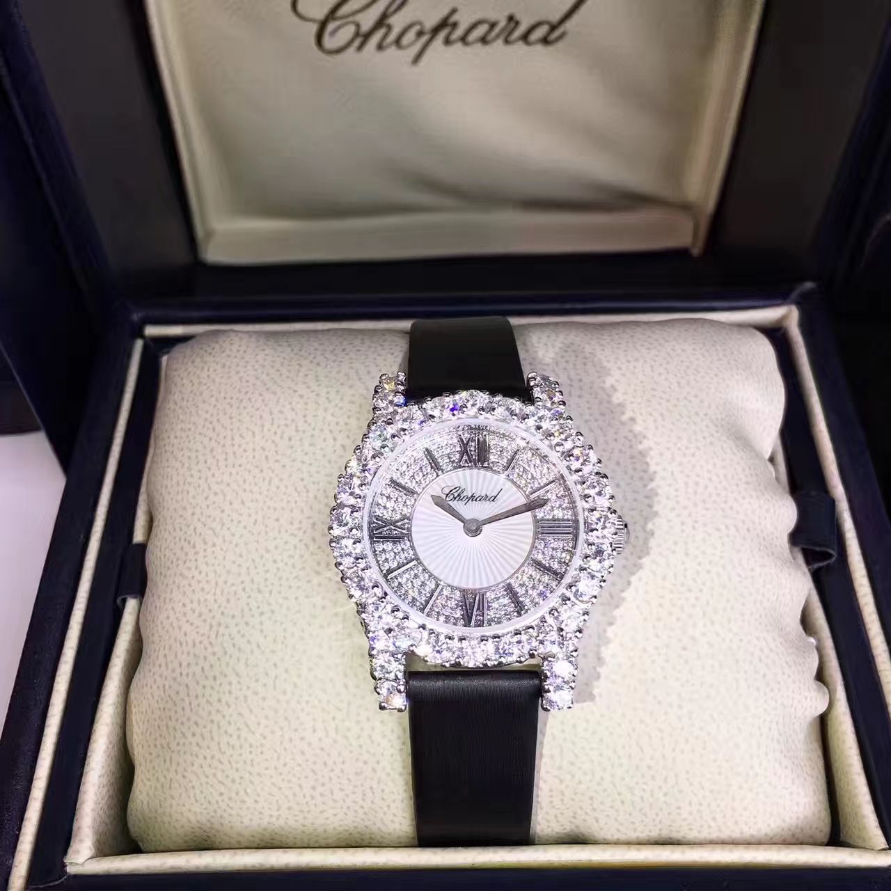 【 Chopard 钻石 Watches 139419高品质】 Chopard 钻石 Watches 系列139419-1001女士 wrist watches  