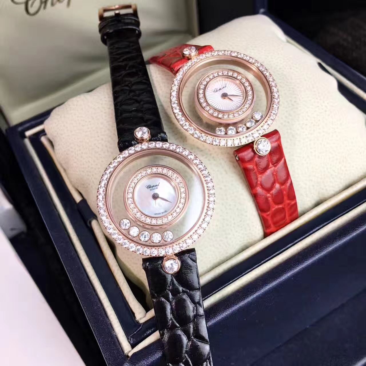 【 Chopard 钻石 Watches 139419高品质】 Chopard 钻石 Watches 系列139419-1001女士 wrist watches  