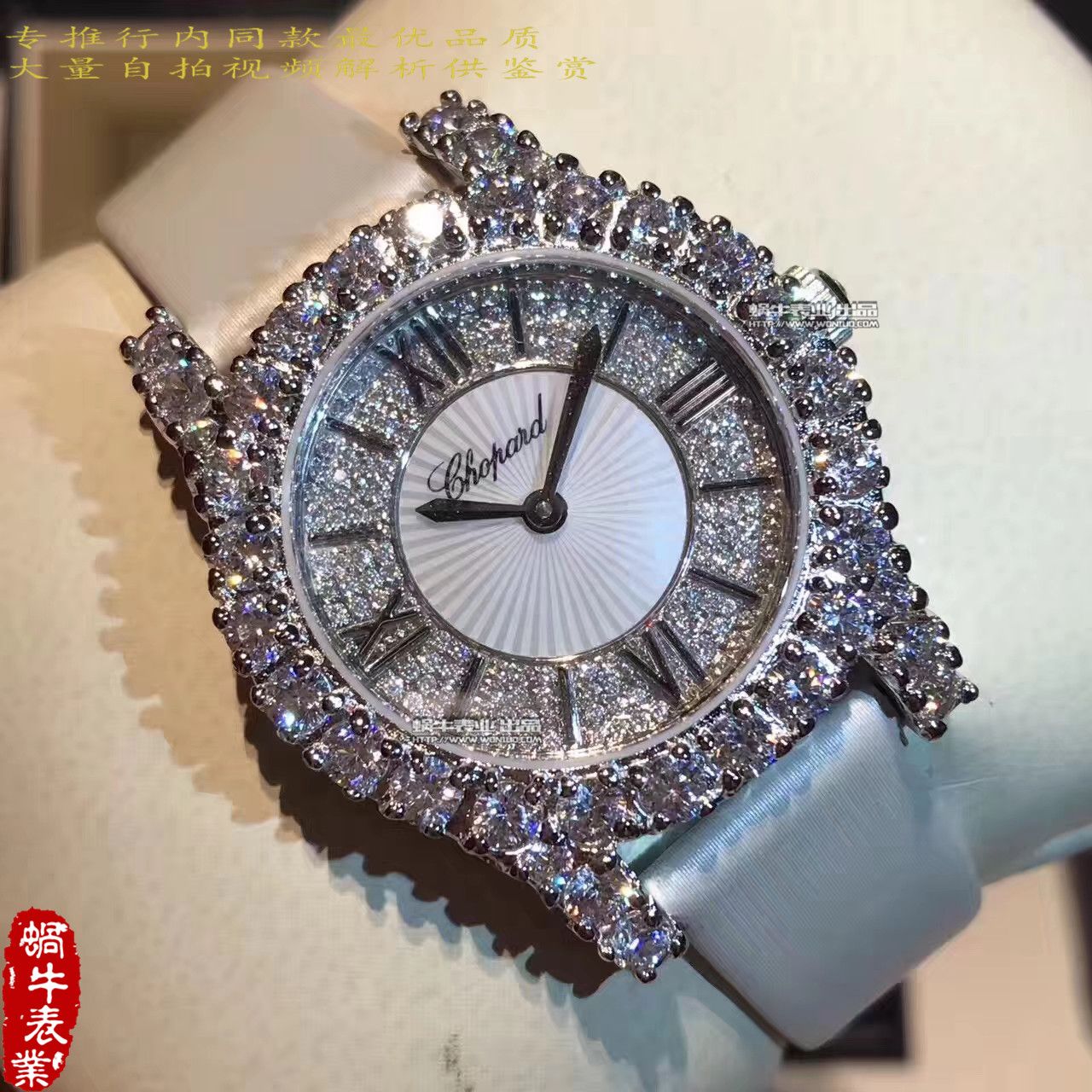 【 Chopard 钻石 Watches 139419高品质】 Chopard 钻石 Watches 系列139419-1001女士 wrist watches  