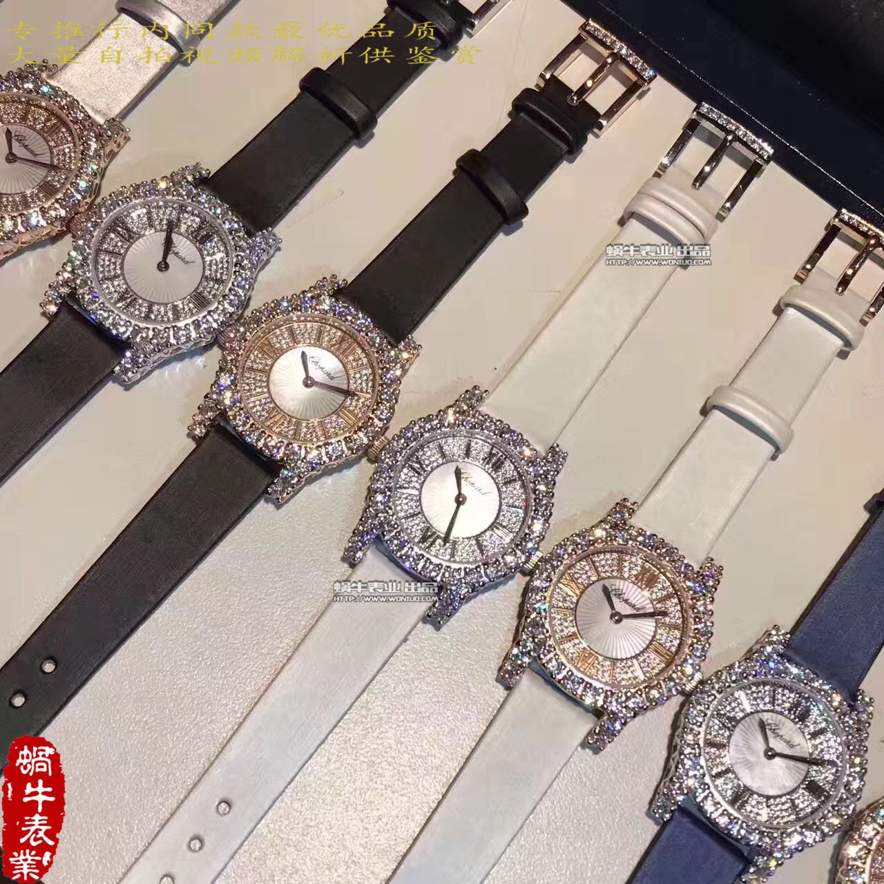 【 Chopard 钻石 Watches 139419高品质】 Chopard 钻石 Watches 系列139419-1001女士 wrist watches  
