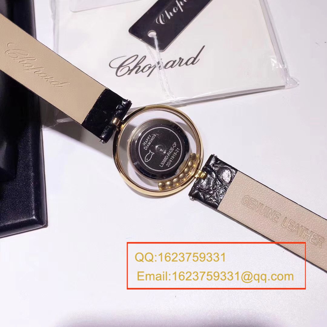  Chopard 四叶草 Replica  Replica HAPPY DIAMONDS系列203957-1201女士石英 wrist watches  / XB010