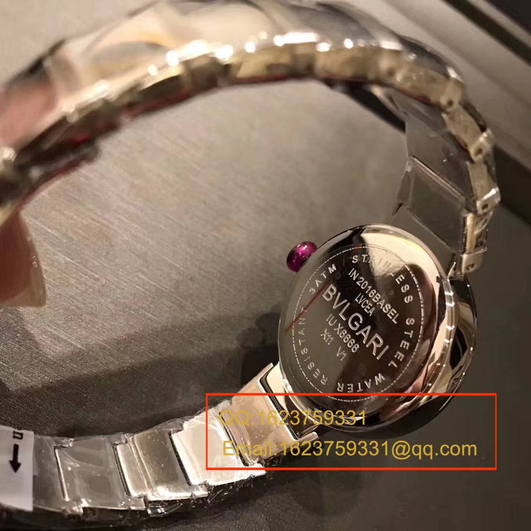 【BV Factory  Perfect  High quality 精 Replica Watches 】 BVLGARI LVCEA系列102198 LU33WSPGSPGD/11女士 wrist watches  / BG017