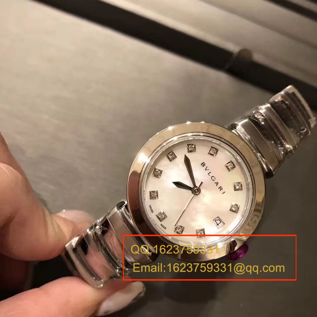【BV Factory  Perfect  High quality 精 Replica Watches 】 BVLGARI LVCEA系列102198 LU33WSPGSPGD/11女士 wrist watches  / BG017