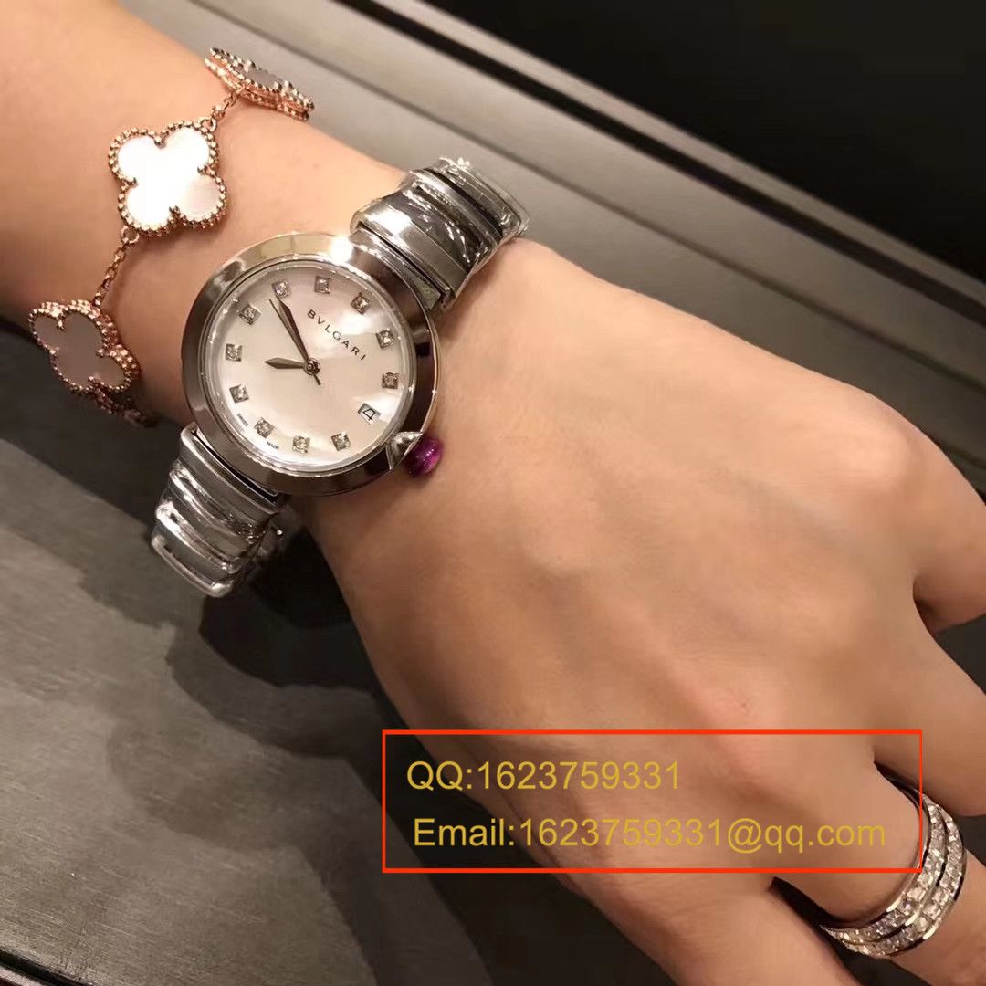 【BV Factory  Perfect  High quality 精 Replica Watches 】 BVLGARI LVCEA系列102198 LU33WSPGSPGD/11女士 wrist watches  / BG017