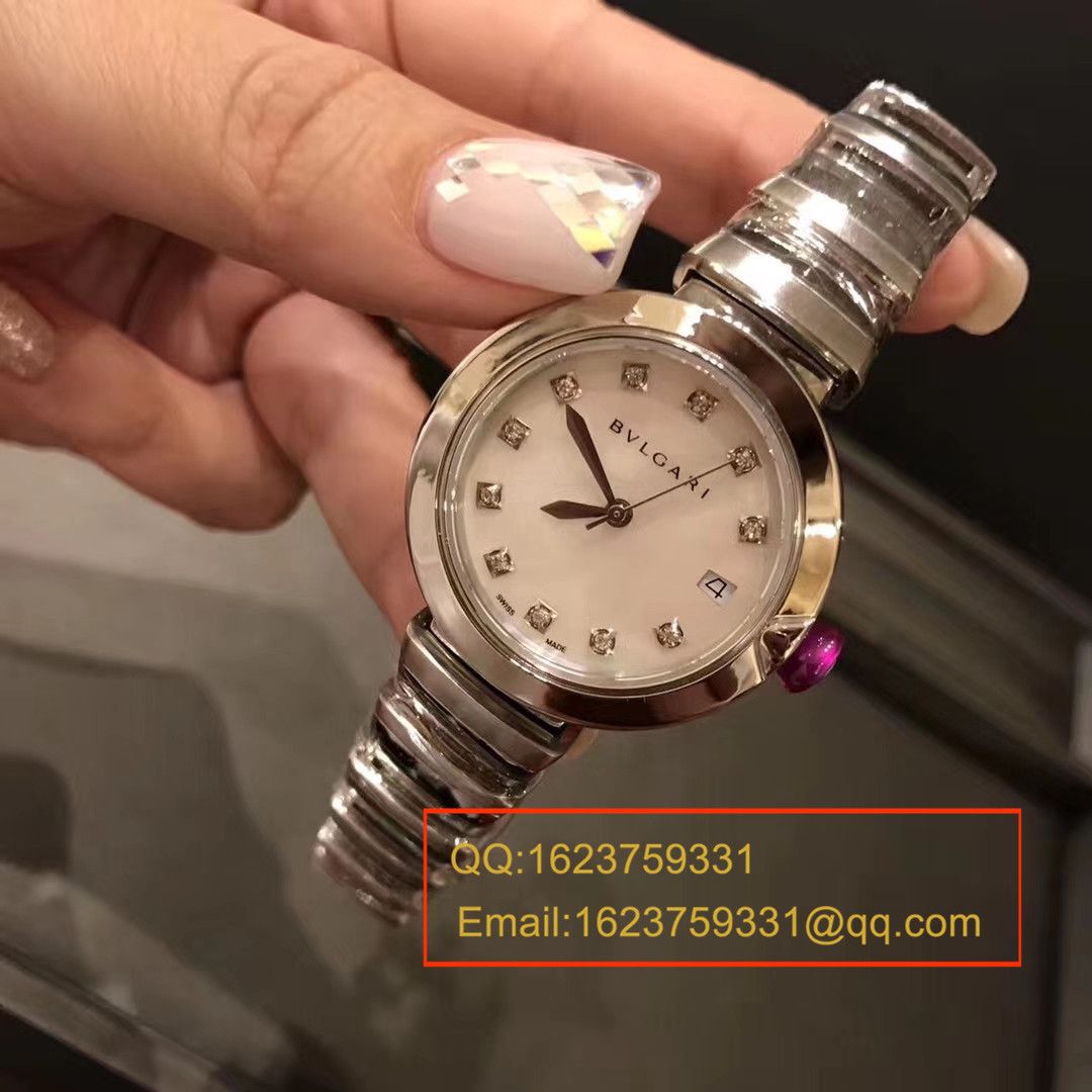 【BV Factory  Perfect  High quality 精 Replica Watches 】 BVLGARI LVCEA系列102198 LU33WSPGSPGD/11女士 wrist watches  / BG017