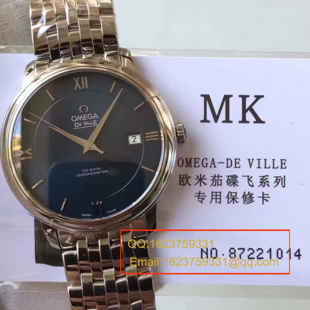 【MK Factory  High quality  Copy  Watches 】OMEGA碟飞系列  典雅系列 424.10.37.20.03.001男士机械 wrist watches  / M145