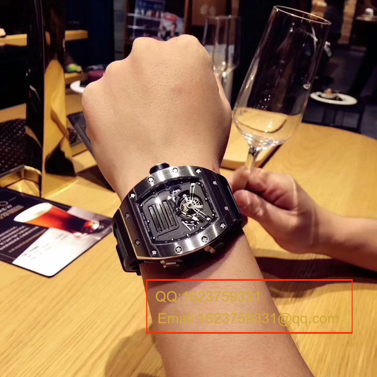 【RM Perfect  High quality  Replica Watches 】RICHARD MILLE 男士系列RM 69Ti情色 wrist watches  / RM 69Ti