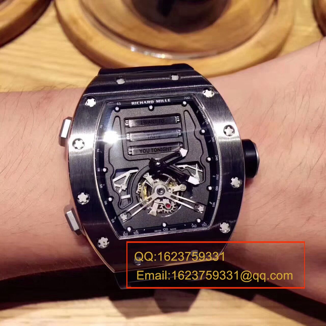【RM Perfect  High quality  Replica Watches 】RICHARD MILLE 男士系列RM 69Ti情色 wrist watches  / RM 69Ti