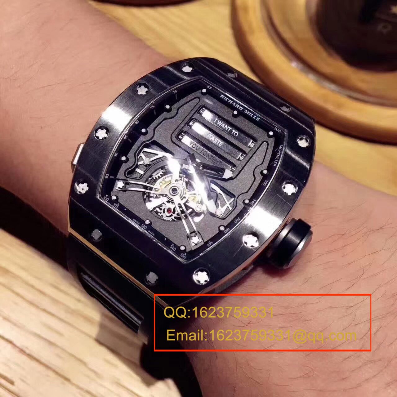 【RM Perfect  High quality  Replica Watches 】RICHARD MILLE 男士系列RM 69Ti情色 wrist watches  / RM 69Ti