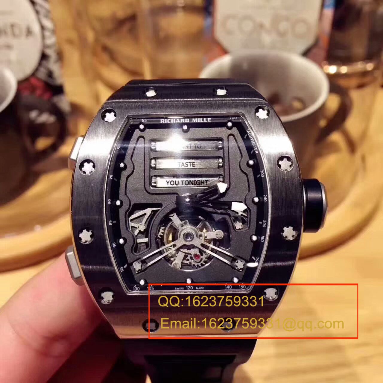 【RM Perfect  High quality  Replica Watches 】RICHARD MILLE 男士系列RM 69Ti情色 wrist watches  / RM 69Ti