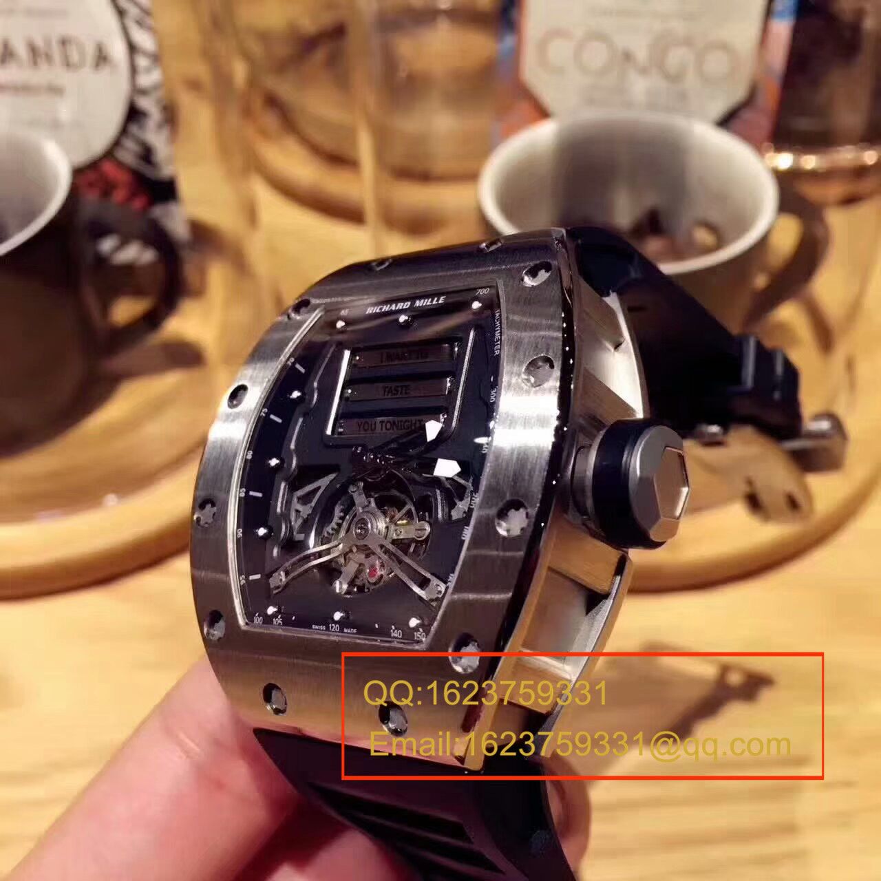 【RM Perfect  High quality  Replica Watches 】RICHARD MILLE 男士系列RM 69Ti情色 wrist watches  / RM 69Ti