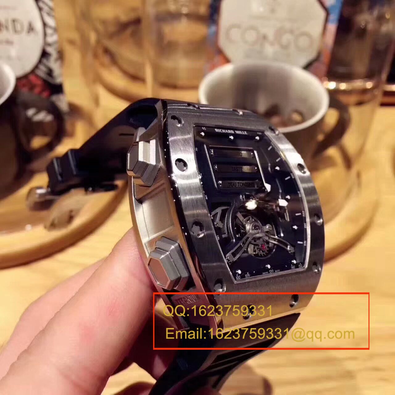 【RM Perfect  High quality  Replica Watches 】RICHARD MILLE 男士系列RM 69Ti情色 wrist watches  / RM 69Ti