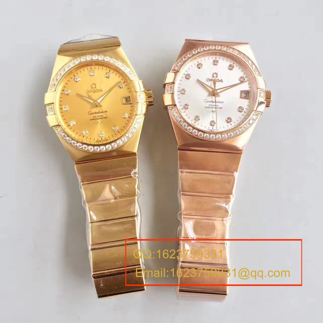 【SSS Perfect  Copy  Watches 】OMEGA双鹰 Constellation 系列123.20.38.21.58.001 wrist watches  / M263