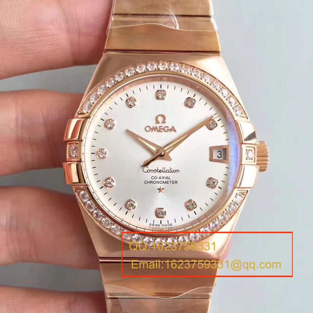 【SSS Perfect  Copy  Watches 】OMEGA双鹰 Constellation 系列123.20.38.21.58.001 wrist watches  / M263