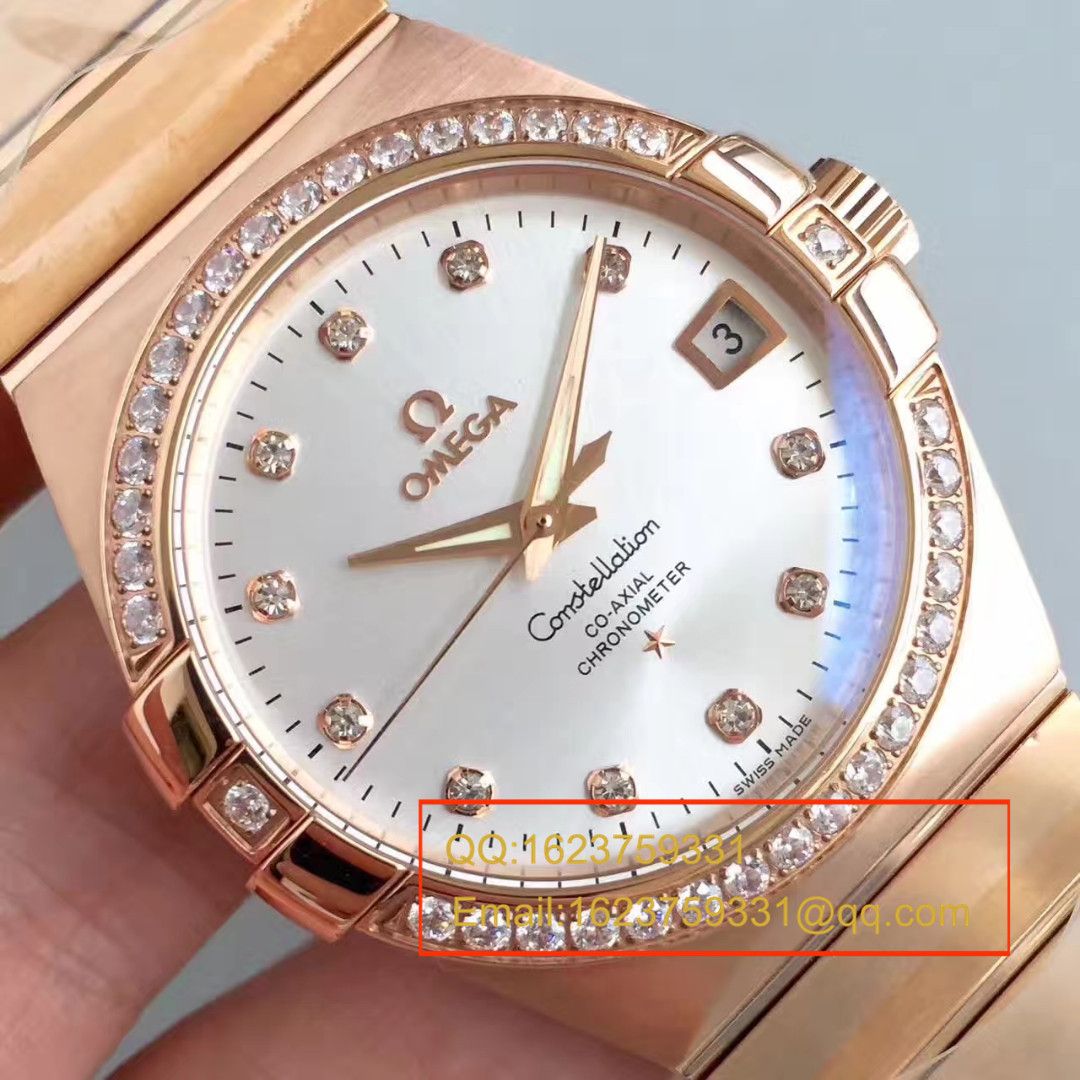 【SSS Perfect  Copy  Watches 】OMEGA双鹰 Constellation 系列123.20.38.21.58.001 wrist watches  / M263