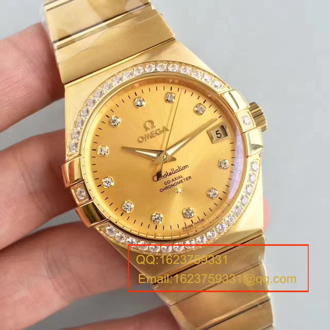 【SSS Perfect  Copy  Watches 】OMEGA双鹰 Constellation 系列123.20.38.21.58.001 wrist watches  / M263