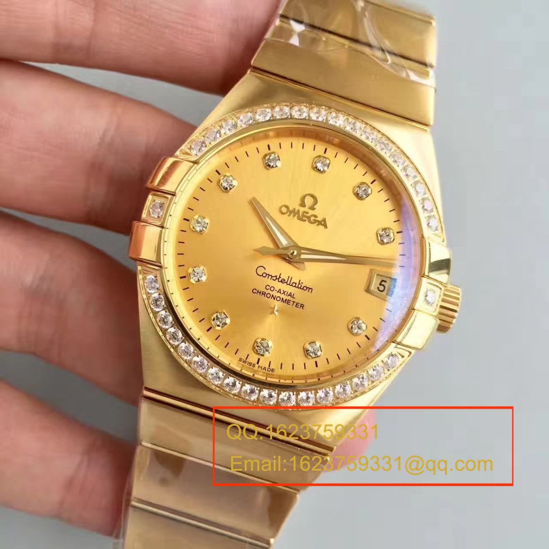 【SSS Perfect  Copy  Watches 】OMEGA双鹰 Constellation 系列123.20.38.21.58.001 wrist watches  / M263