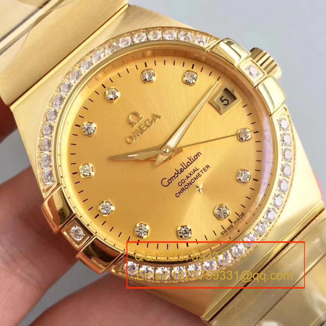 【SSS Perfect  Copy  Watches 】OMEGA双鹰 Constellation 系列123.20.38.21.58.001 wrist watches  / M263