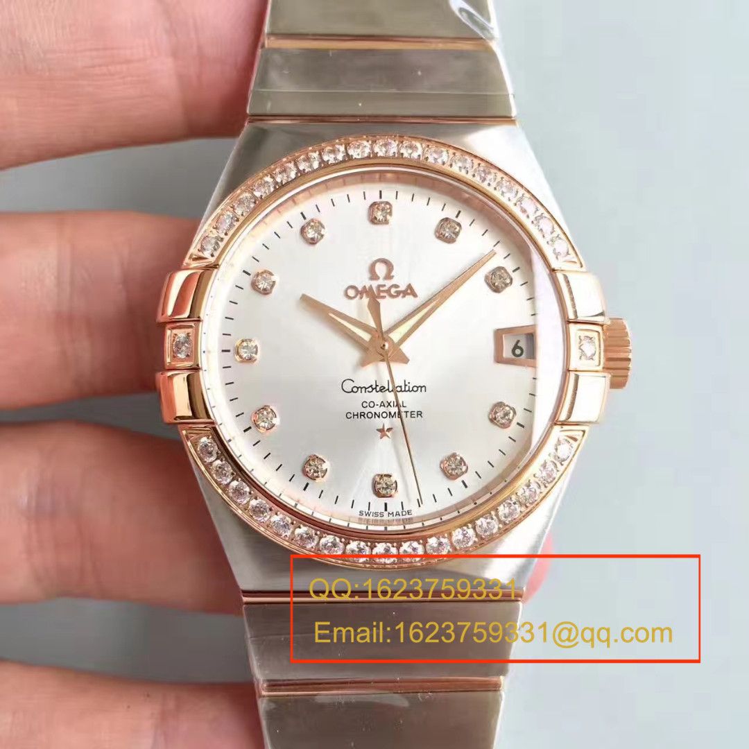 【SSS Perfect  Copy  Watches 】OMEGA双鹰 Constellation 系列123.20.38.21.58.001 wrist watches  / M263
