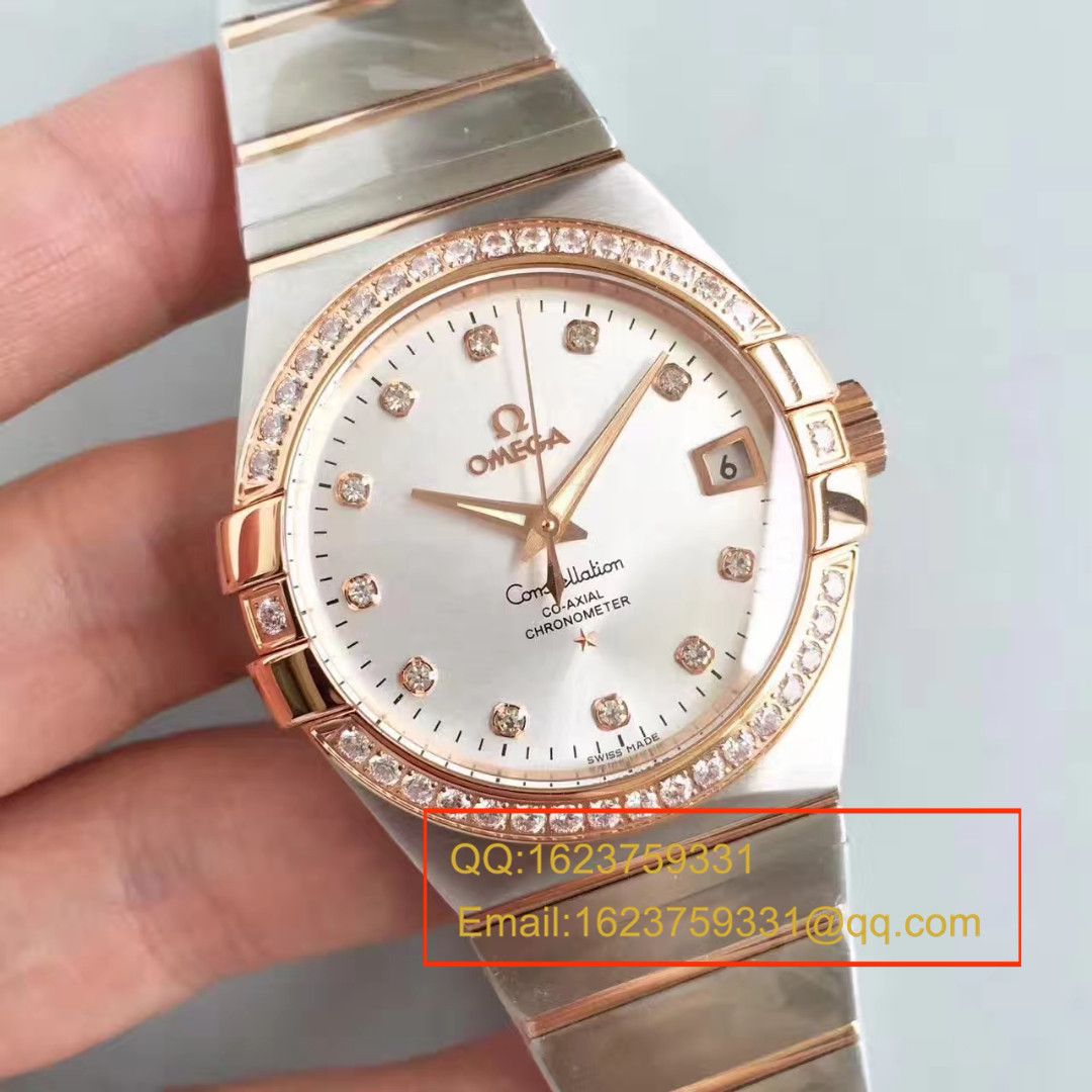 【SSS Perfect  Copy  Watches 】OMEGA双鹰 Constellation 系列123.20.38.21.58.001 wrist watches  / M263