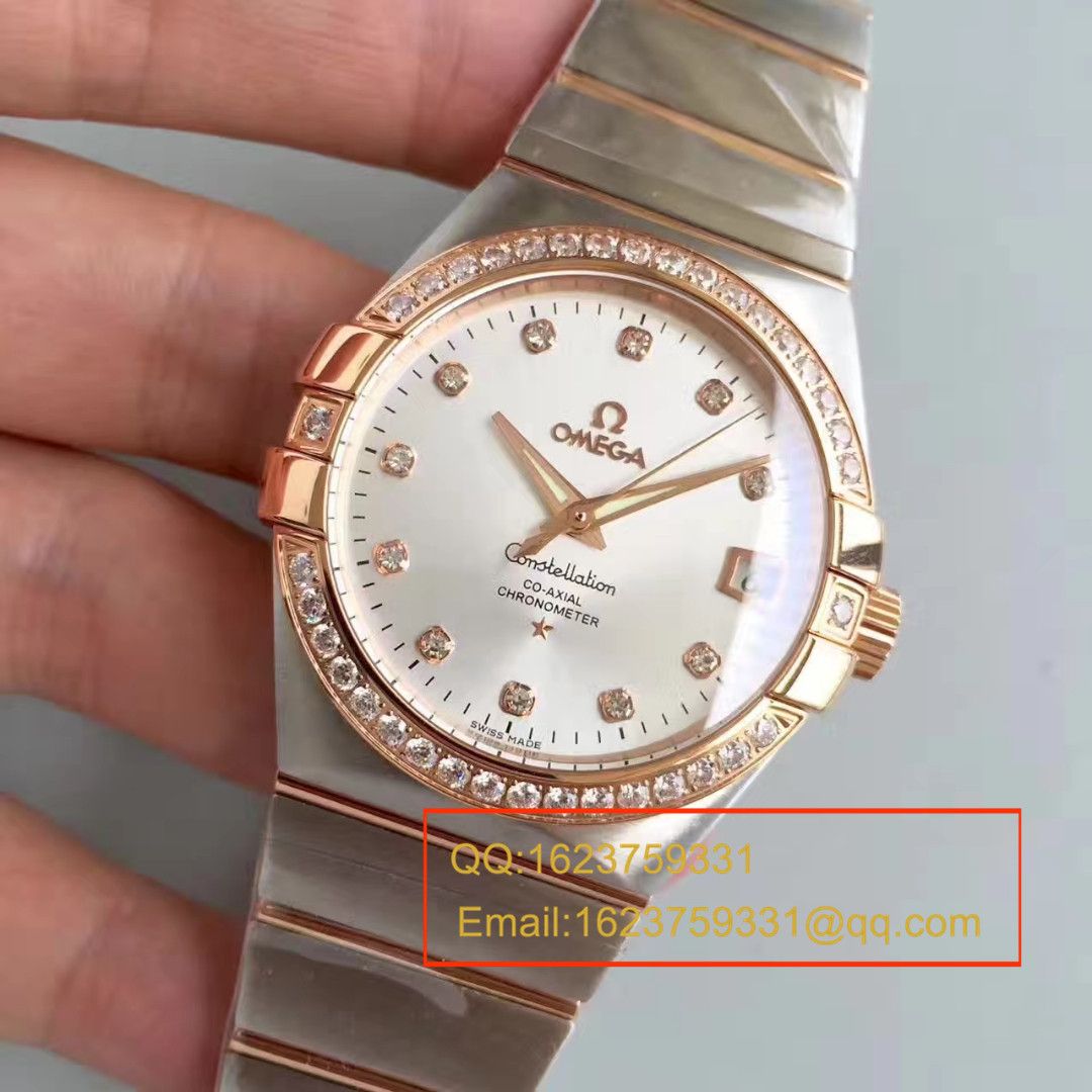 【SSS Perfect  Copy  Watches 】OMEGA双鹰 Constellation 系列123.20.38.21.58.001 wrist watches  / M263