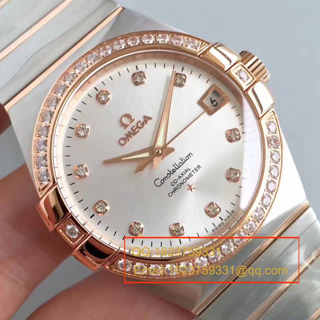 【SSS Perfect  Copy  Watches 】OMEGA双鹰 Constellation 系列123.20.38.21.58.001 wrist watches  / M263