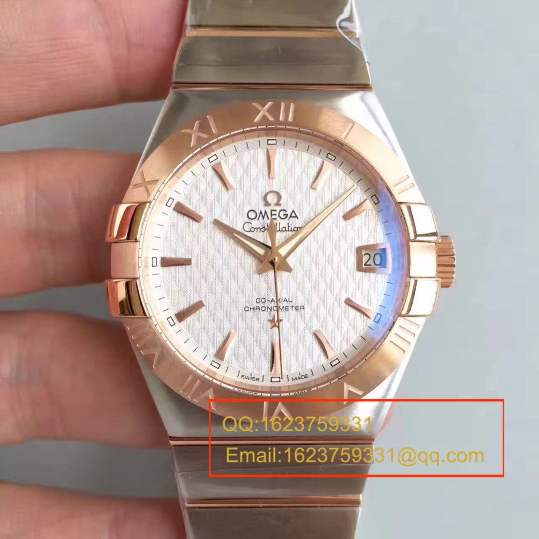 【SSS Perfect  Copy  Watches 】OMEGA双鹰 Constellation 系列123.20.38.21.58.001 wrist watches  / M263