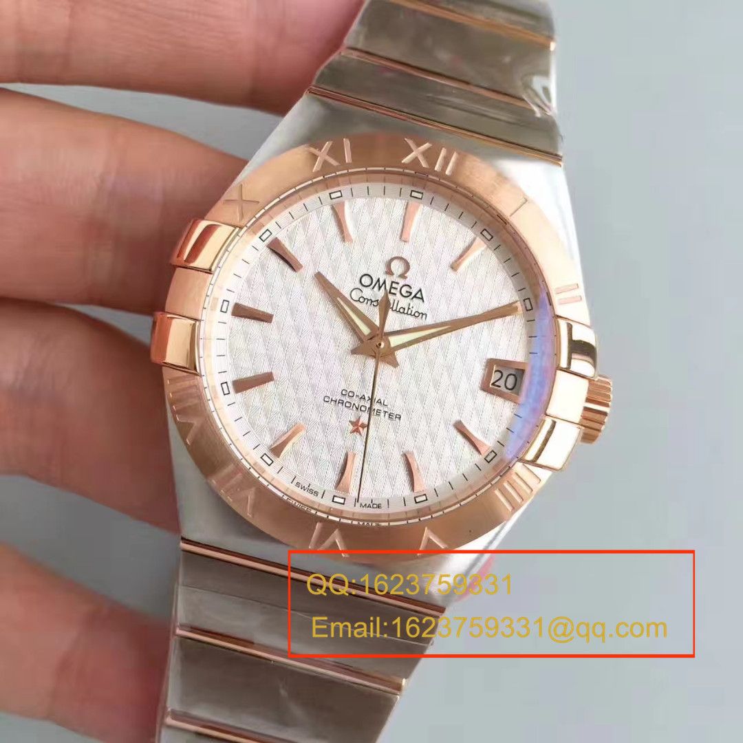 【SSS Perfect  Copy  Watches 】OMEGA双鹰 Constellation 系列123.20.38.21.58.001 wrist watches  / M263