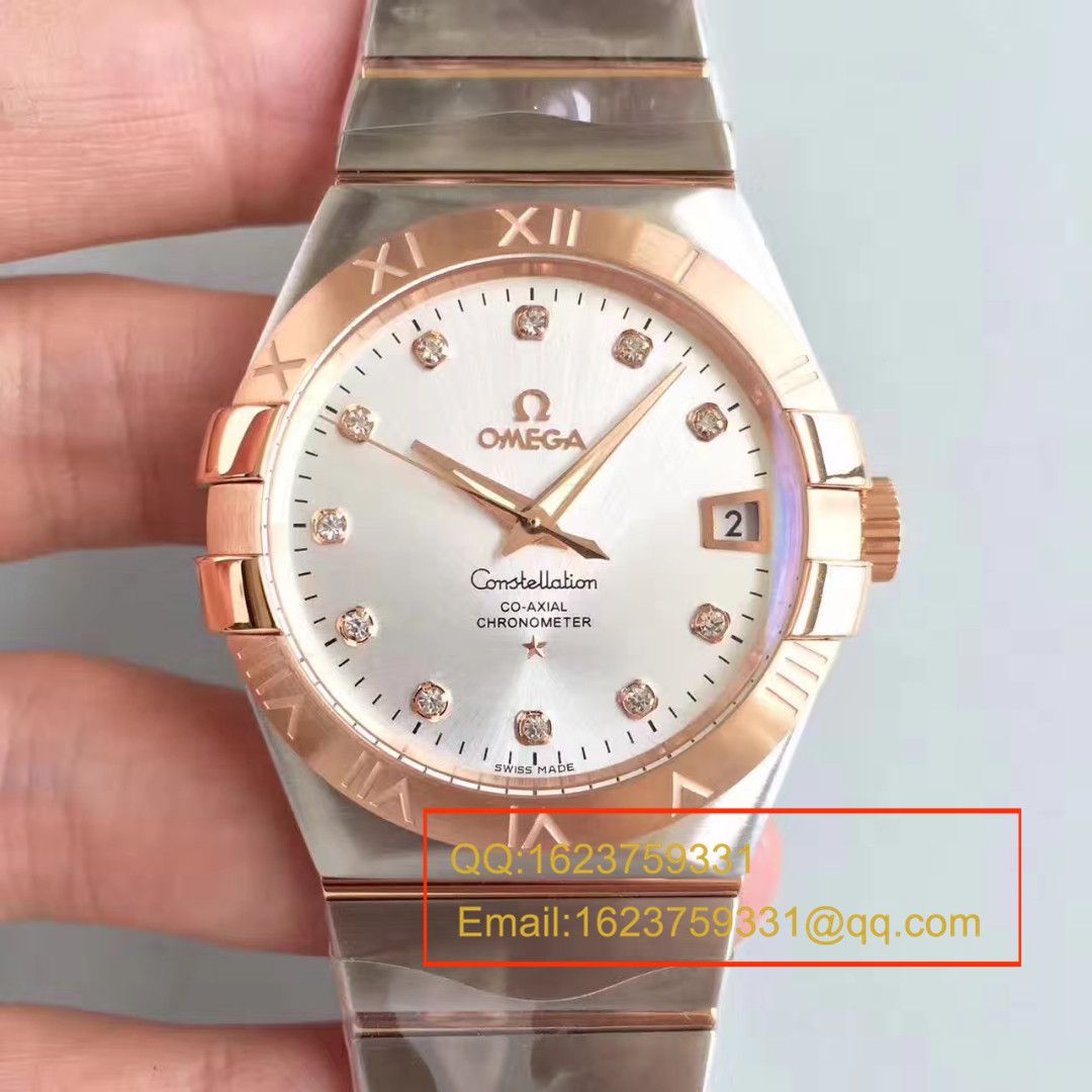 【SSS Perfect  Copy  Watches 】OMEGA双鹰 Constellation 系列123.20.38.21.58.001 wrist watches  / M263