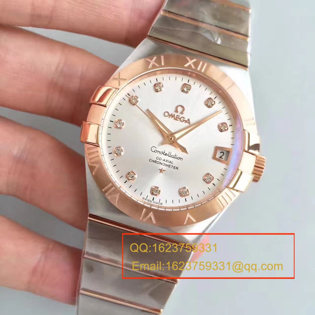 【SSS Perfect  Copy  Watches 】OMEGA双鹰 Constellation 系列123.20.38.21.58.001 wrist watches  / M263