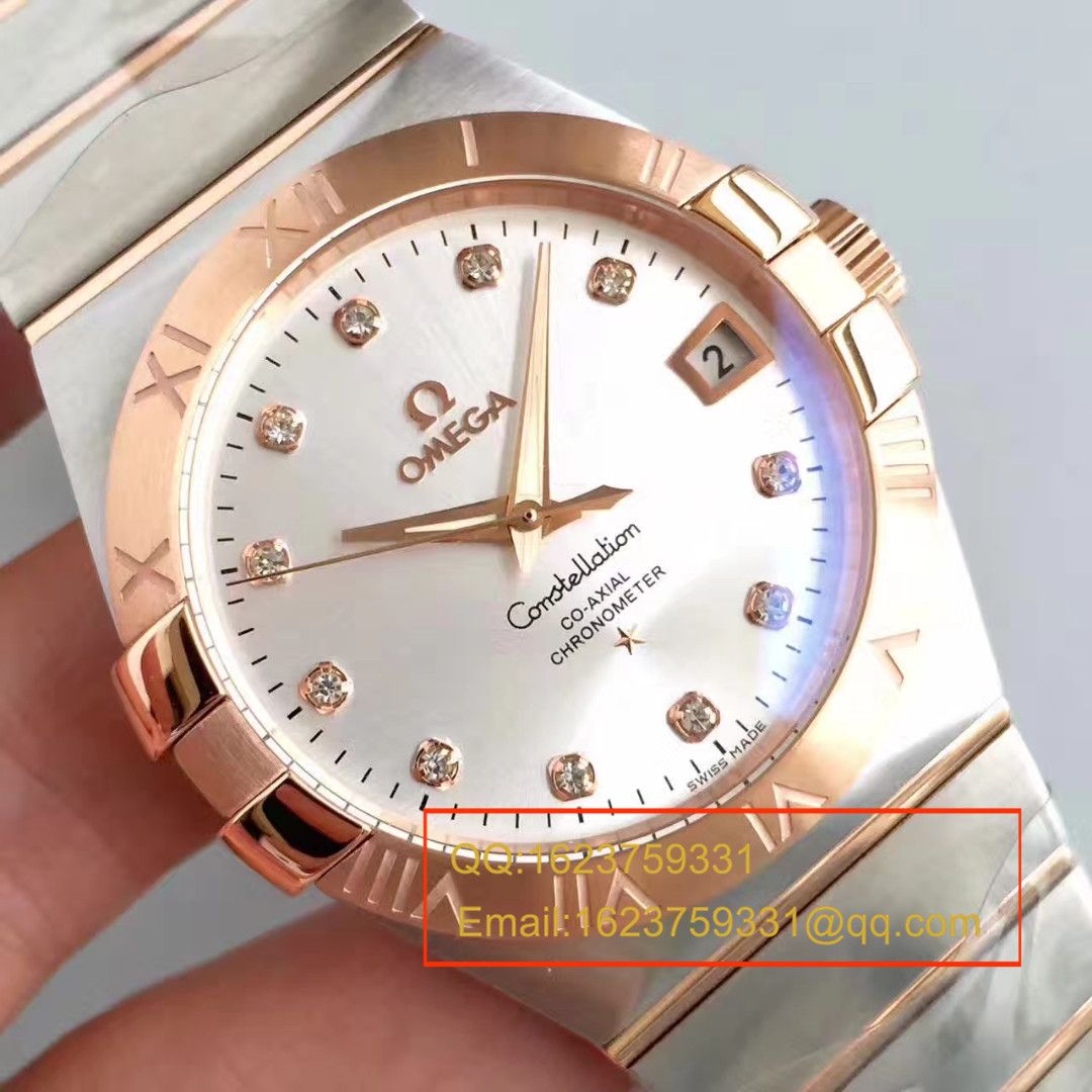 【SSS Perfect  Copy  Watches 】OMEGA双鹰 Constellation 系列123.20.38.21.58.001 wrist watches  / M263