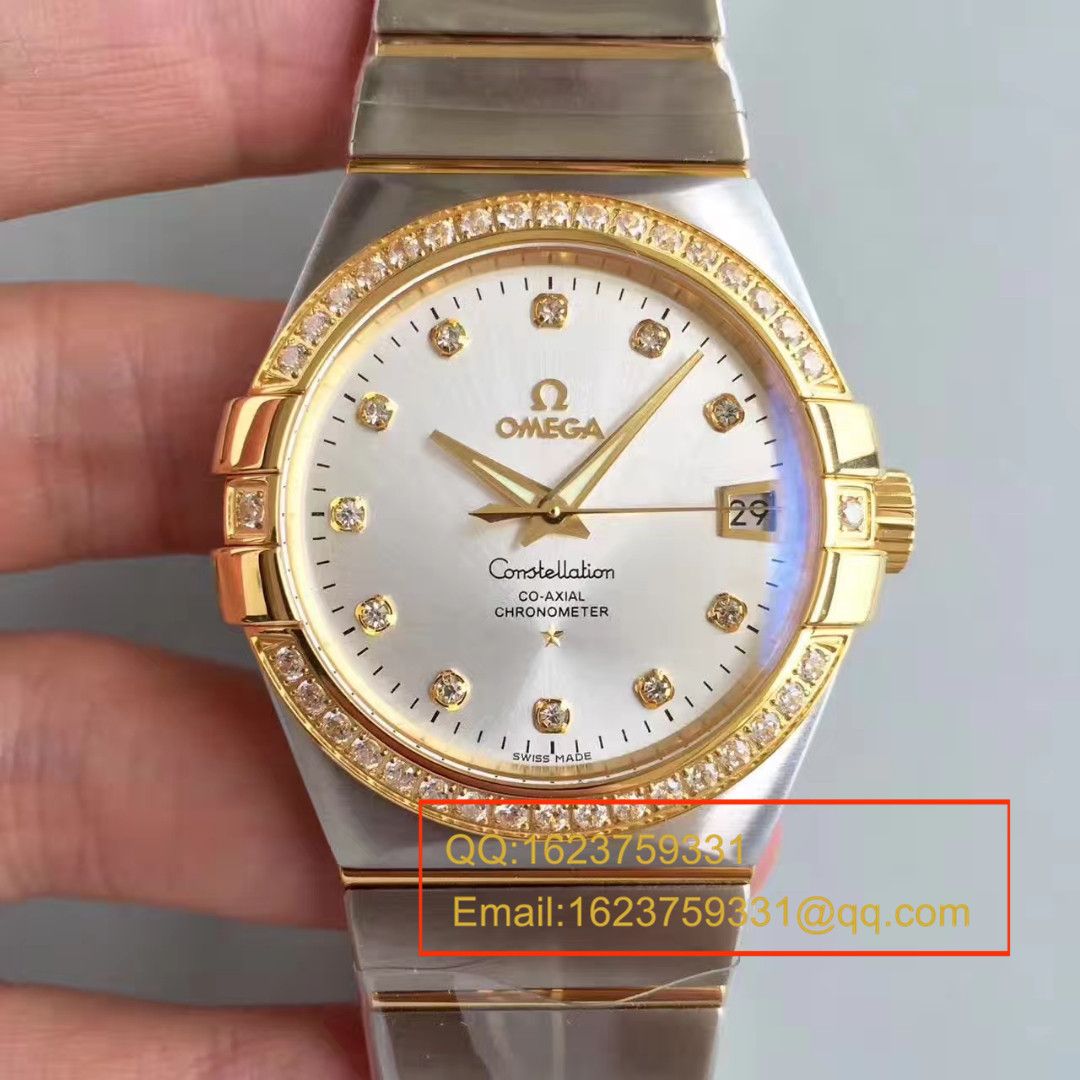 【SSS Perfect  Copy  Watches 】OMEGA双鹰 Constellation 系列123.20.38.21.58.001 wrist watches  / M263