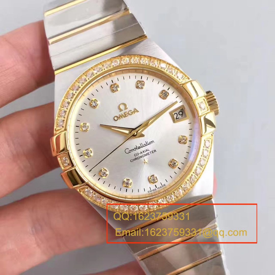 【SSS Perfect  Copy  Watches 】OMEGA双鹰 Constellation 系列123.20.38.21.58.001 wrist watches  / M263