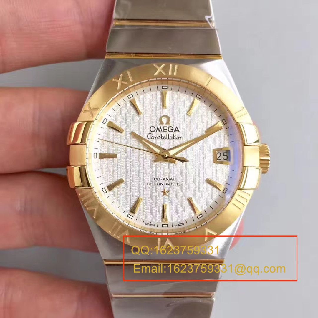 【SSS Perfect  Copy  Watches 】OMEGA双鹰 Constellation 系列123.20.38.21.58.001 wrist watches  / M263