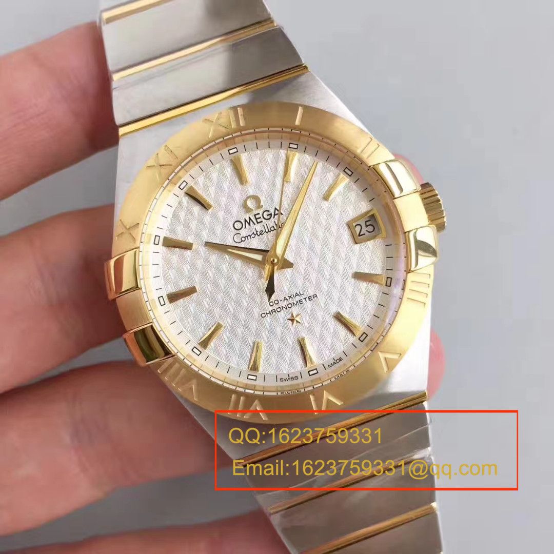 【SSS Perfect  Copy  Watches 】OMEGA双鹰 Constellation 系列123.20.38.21.58.001 wrist watches  / M263