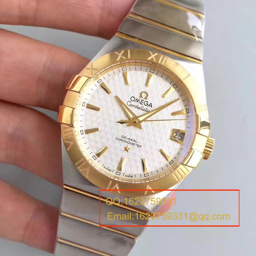 【SSS Perfect  Copy  Watches 】OMEGA双鹰 Constellation 系列123.20.38.21.58.001 wrist watches  / M263